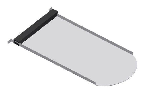 Schletter 109016-007 Blechersatzziegel Biberschwanz Rapid Alu 180x380