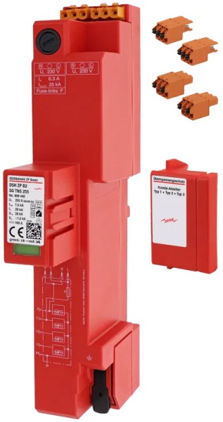 DEHN Kombi-Ableiter Typ1+2 DEHNshield DSH ZP Basic 2 SG TNS 255 (909440)