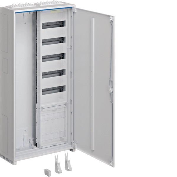 HAGER ZB32APZ2 Systemschrank, univers Z, 1100x550x205mm, SKII, IP44, VF 5-reihig, APZ, 2-feldig