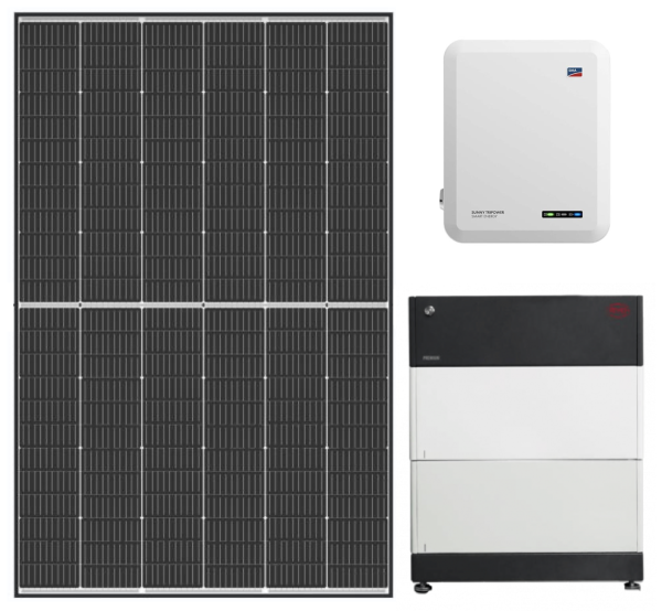 Solarpaket - Trina 10,12 kWp + SMA Smart Energy + BYD 10,24 kWh