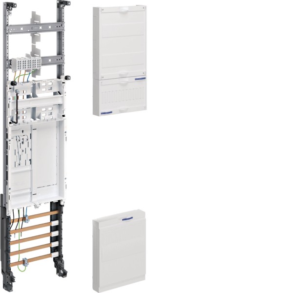 HAGER ZH3EZ17N Komplettfeld, univers Z, 1 Zählerplatz, BKE-I, OKK, H=1050 mm, 1-feldig