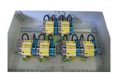 DC Generatoranschlusskasten 6 MPPT - Überspannungsschutz T1+T2