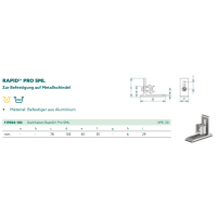 Schletter 119026-102 Rapid2+Pro SML - Zur Befestigung auf Me