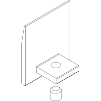 K2 2004373 InsertionRail 2.0 EndStop Schwarz (Nachfolger 200