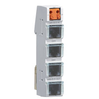 HAGER ZZ12LMN04A LMN-Modul mit 4xRJ12, a gallery